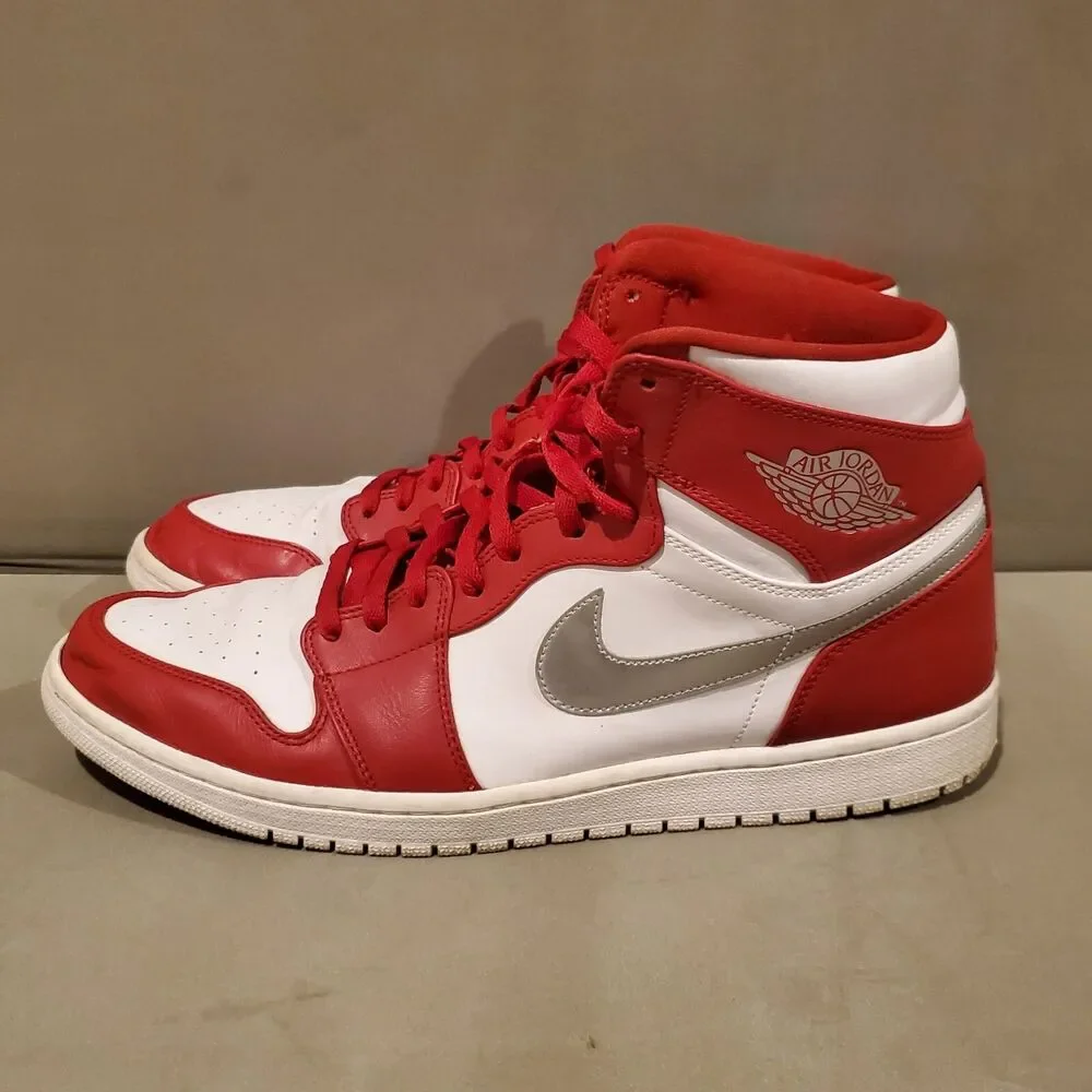 Size 15 - Jordan 1 Retro High Silver Medal 2016 332550-602